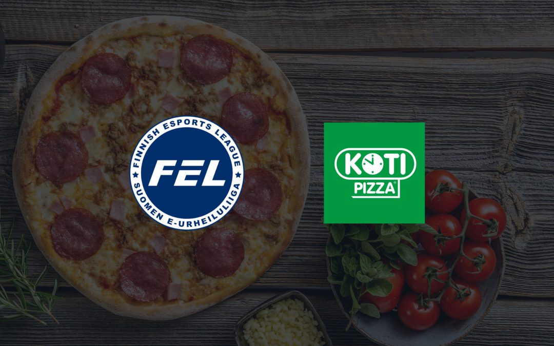 Kotipizza tukemaan suomalaista esportsia – Finnish Esports Leaguelle herkullinen pääyhteistyökumppani